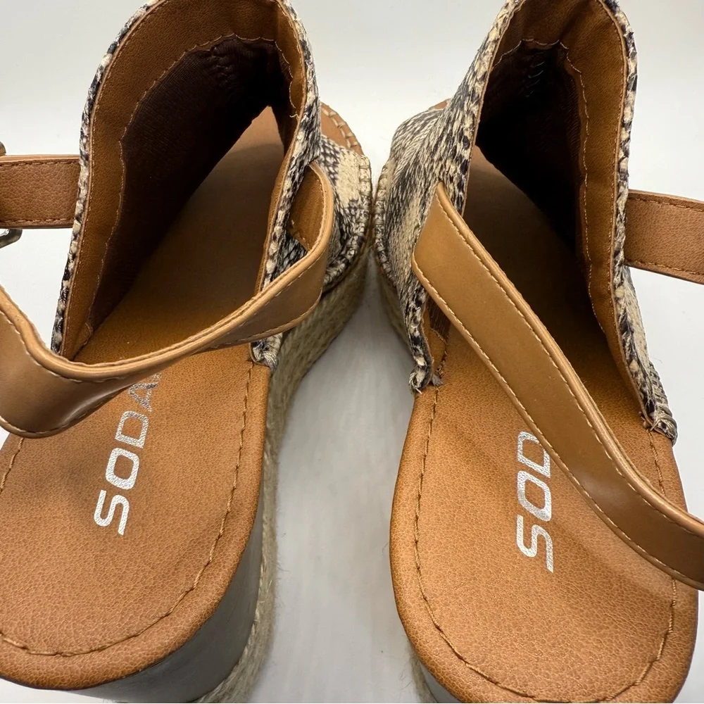 Soda wedges snake